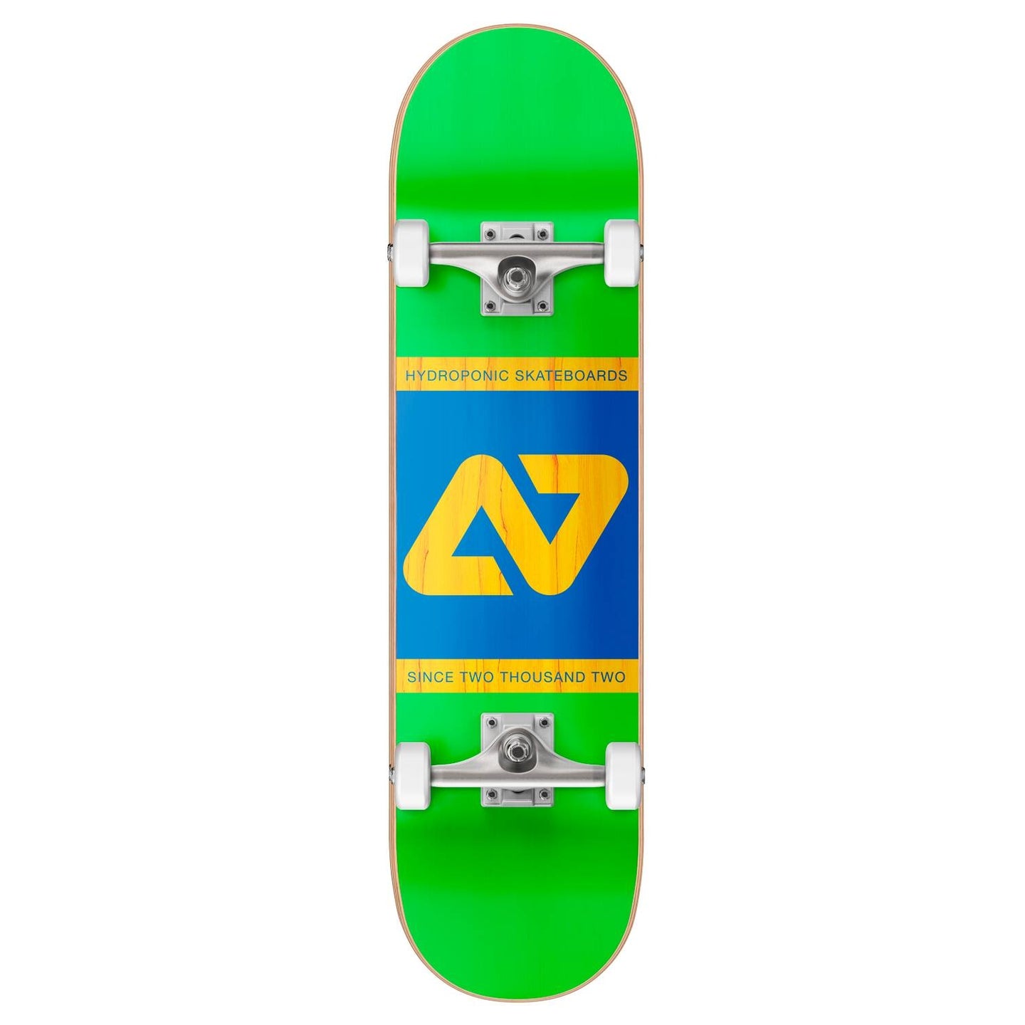 Hydroponic Block Skateboard - Green Fluor / Blue Royal-ScootWorld.de