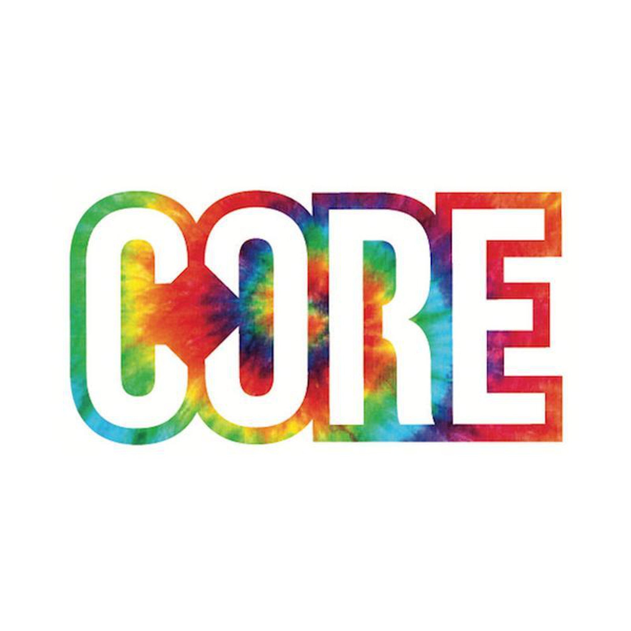 CORE Classic Klistermærke Til Løbehjul - Tie Dye-ScootWorld.de