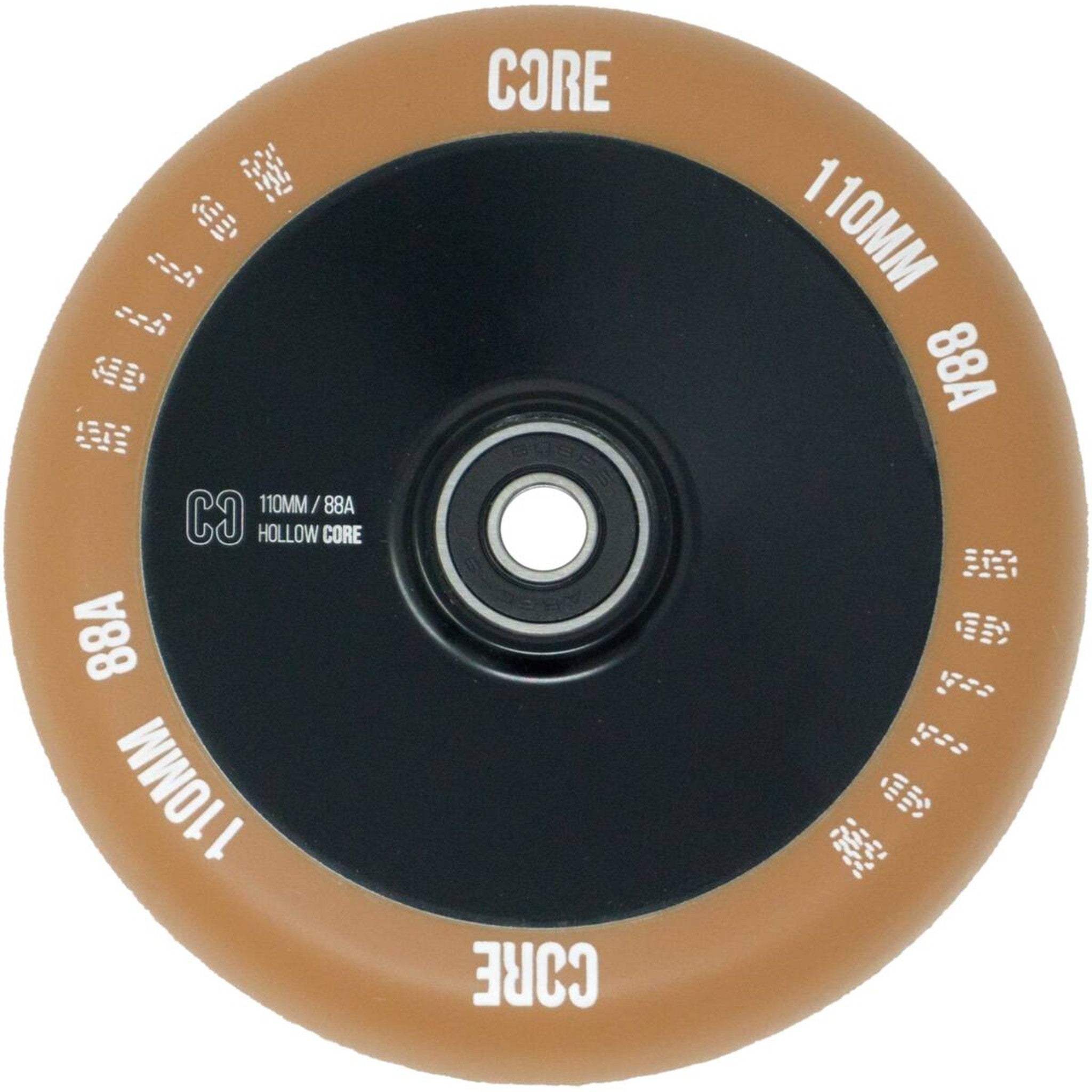 CORE Hollowcore V2 Stunt Scooter Rolle - Gum/Black-ScootWorld.de