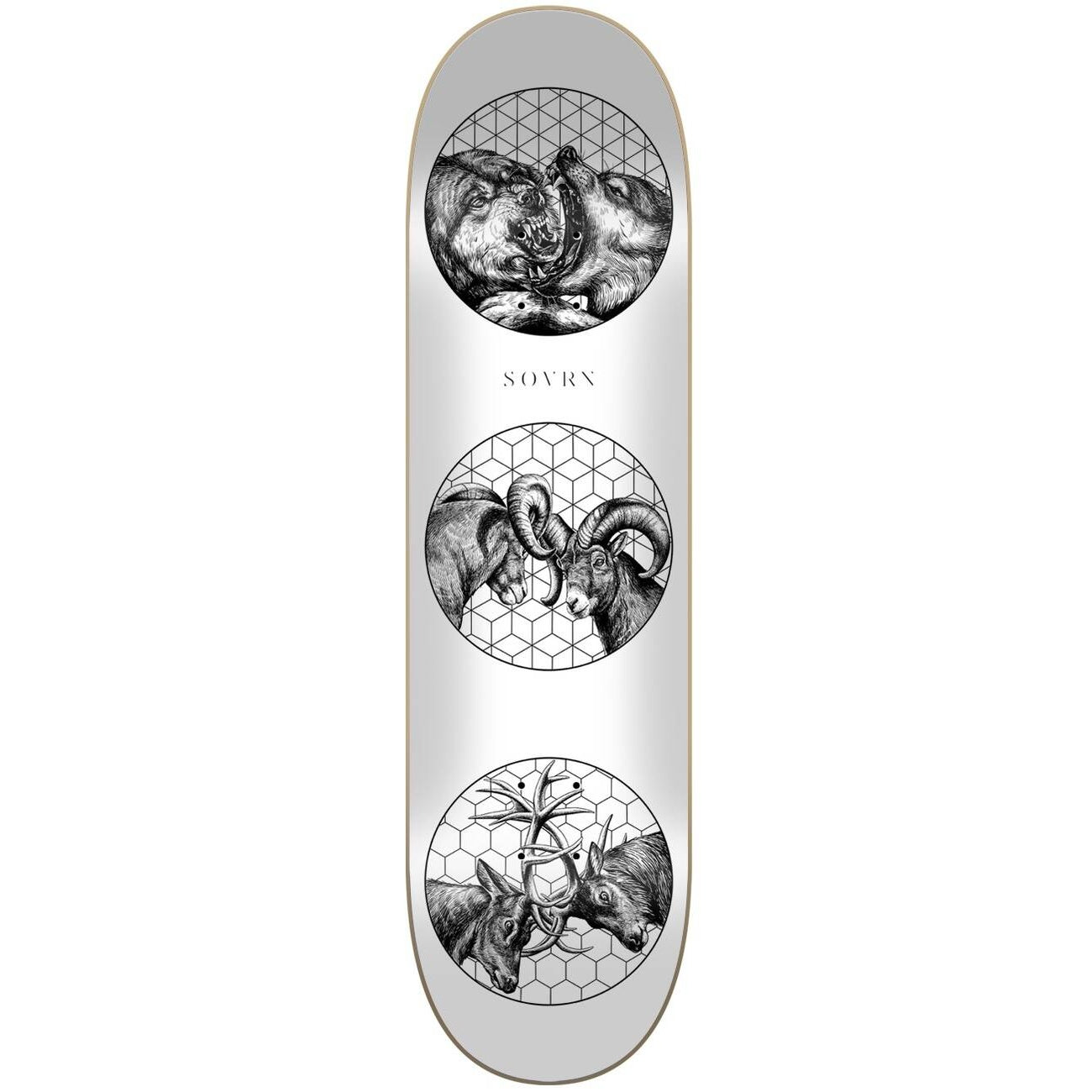 Sovrn Nature Of Wars Skateboard Deck - Sort-ScootWorld.de