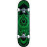 Blueprint Home Heart Komplett-Skateboard - Schwarz/Grün