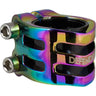 Longway Defender Double Stunt Scooter Clamp - Regenbogen