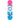 Blueprint Spray Heart Skateboard Komplettboard - Blau/Rosa-ScootWorld.de