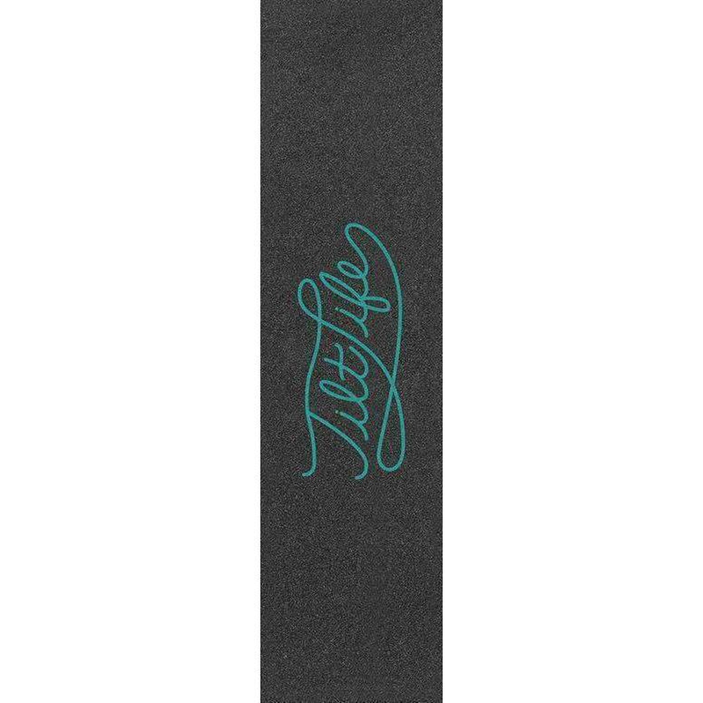 Tilt Capped Script Stunt Scooter Griptape - Teal-ScootWorld.de