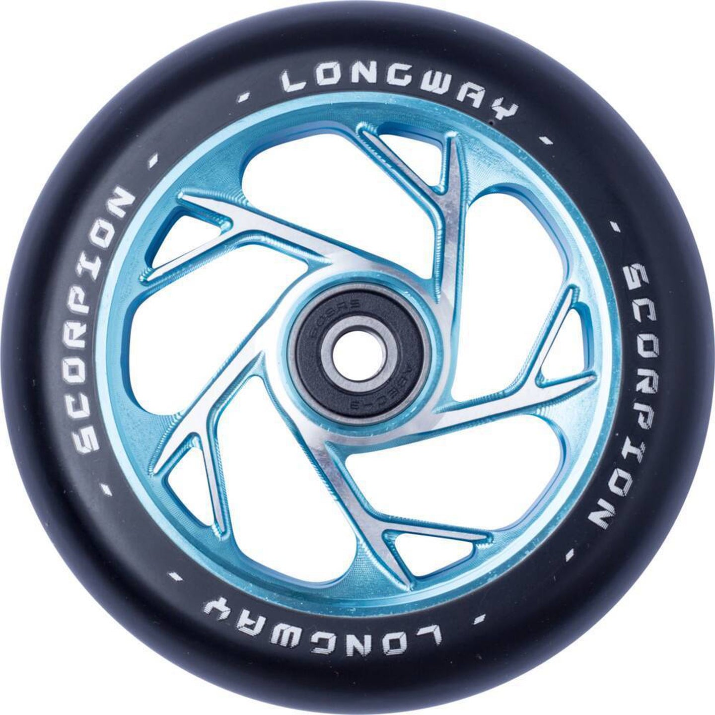 Longway Scorpion Stunt Scooter Rolle - Türkis-ScootWorld.de