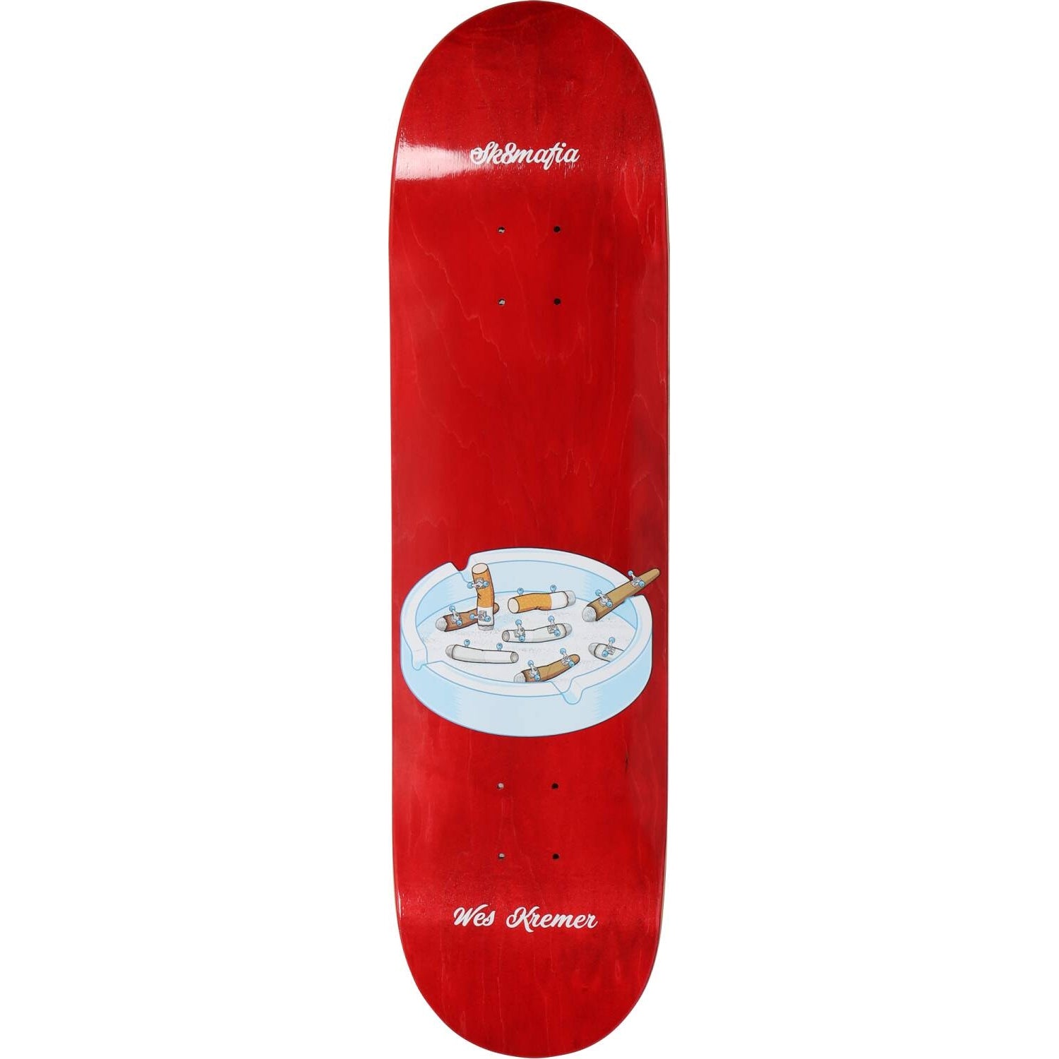 Sk8mafia Wes Kremer Pro Skateboard Deck - Red-ScootWorld.de