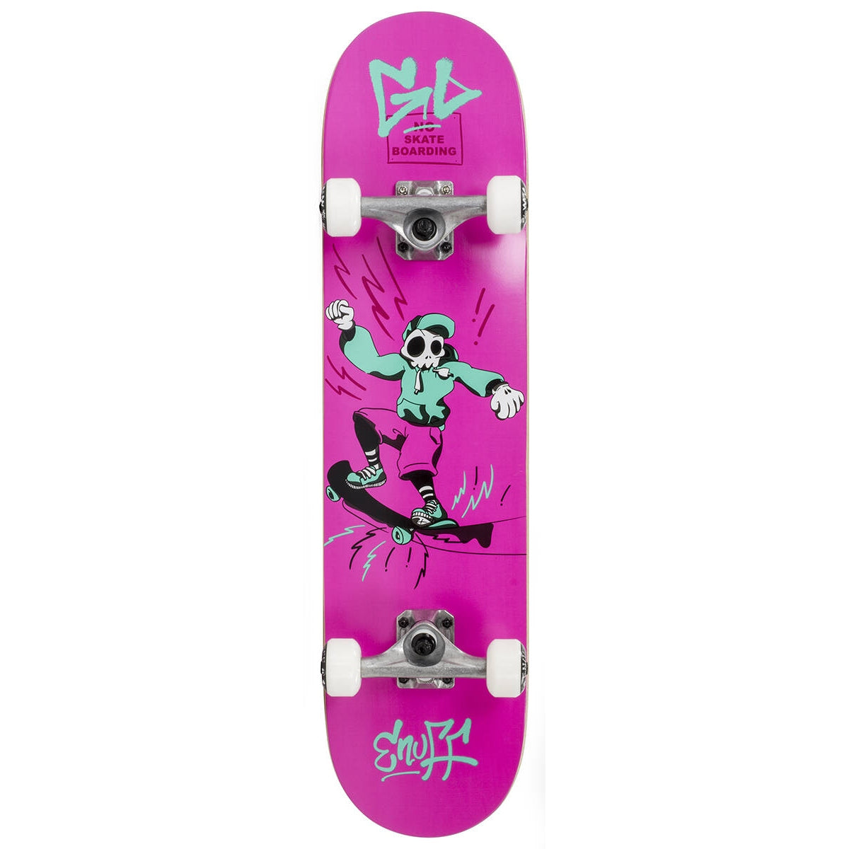 Enuff Skully Komplet Skateboard - Pink-ScootWorld.de