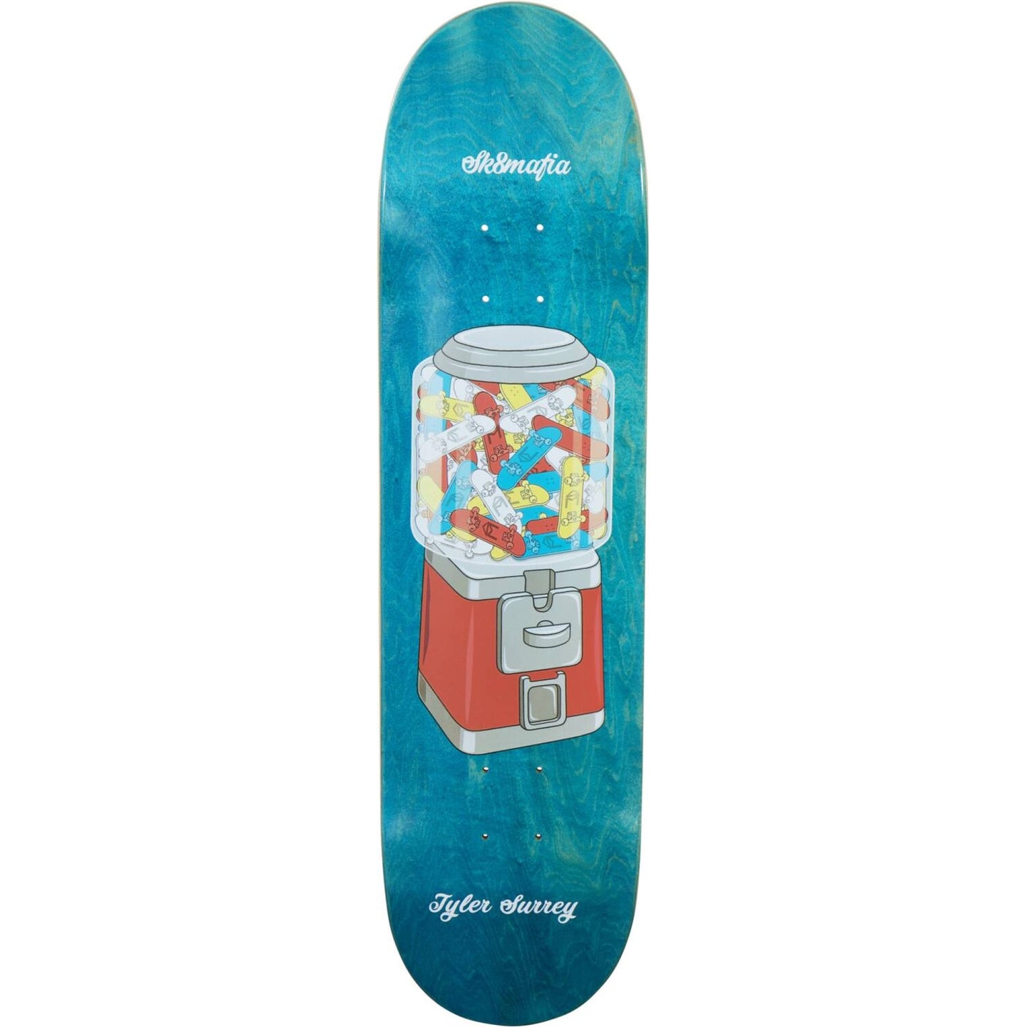 Sk8mafia Tyler Surrey Pro Skateboard Deck - Teal-ScootWorld.de