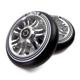 Above Talea Spoked Stunt Scooter Rolle 2-Pack - Silver-ScootWorld.de