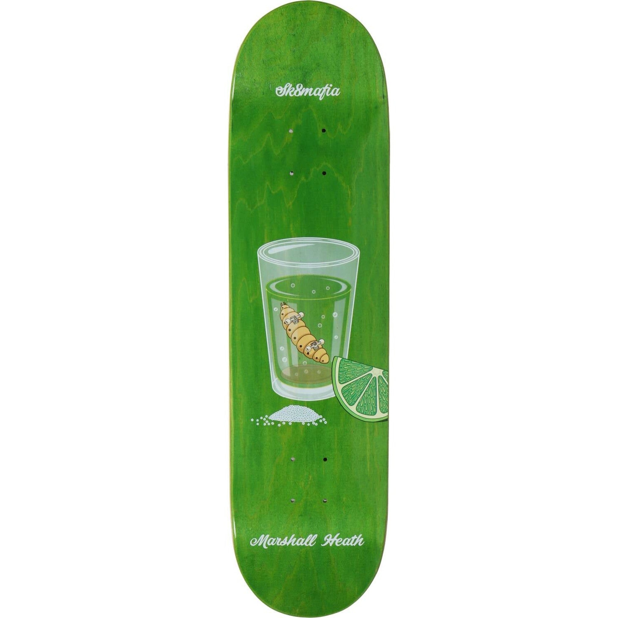 Sk8mafia Marshall Heath Hacked Skateboard Deck - Green-ScootWorld.de