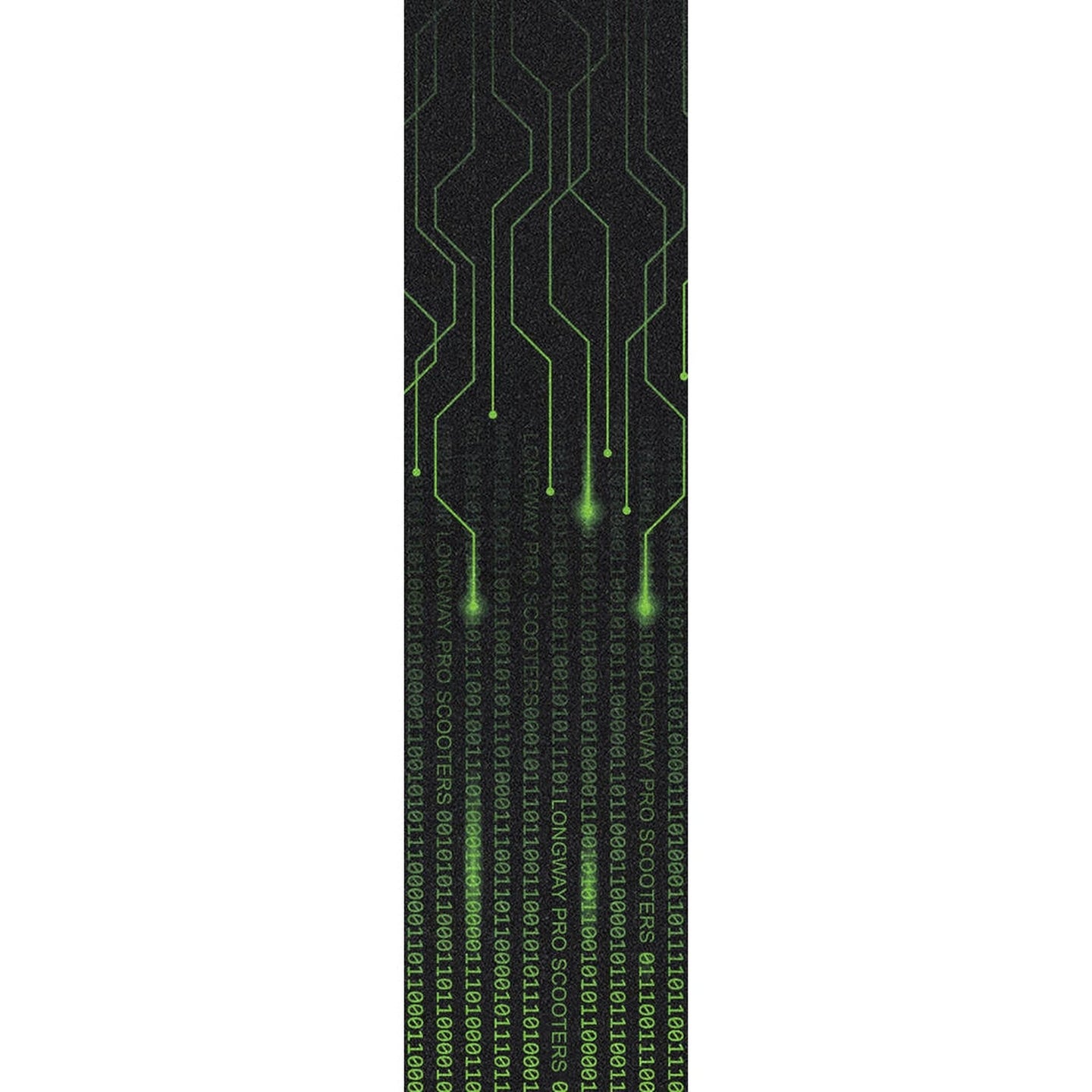 Longway Printed Stunt Scooter Griptape - Matrix Green-ScootWorld.de