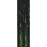 Longway Printed Stunt Scooter Griptape - Matrix Green-ScootWorld.de
