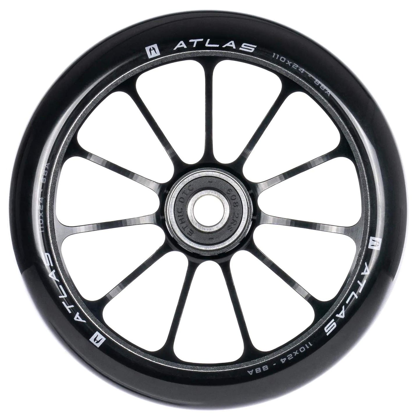 Ethic Atlas Stunt Scooter Rolle - Sort-ScootWorld.de