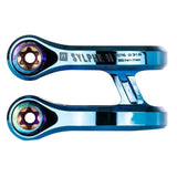 Ethic Sylphe V2 Stunt Scooter Clamp - Chrome Blue-ScootWorld.de