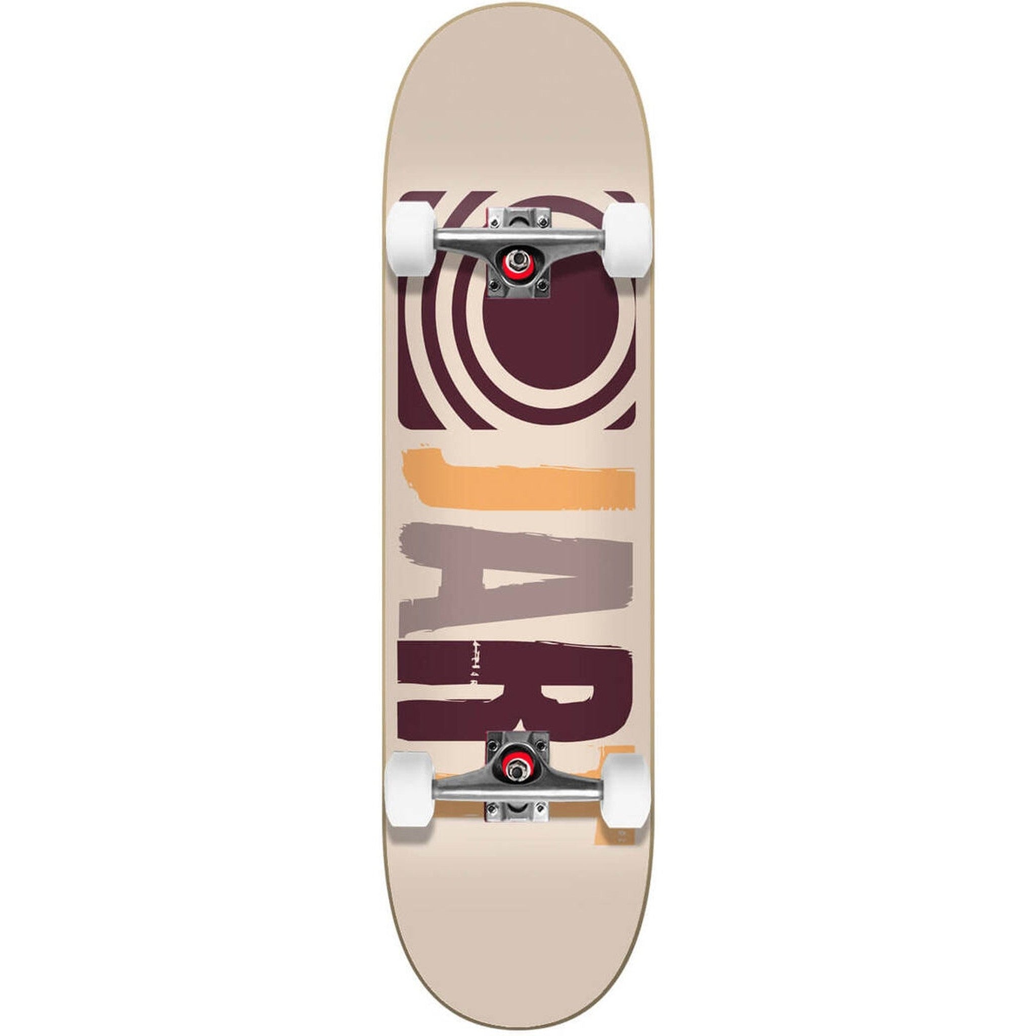 Jart Classic Komplet Skateboard - Brown/Orange/White-ScootWorld.de