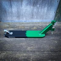 Apex ID Limited 4.5" Stunt Scooter Deck - Green/Black-ScootWorld.de