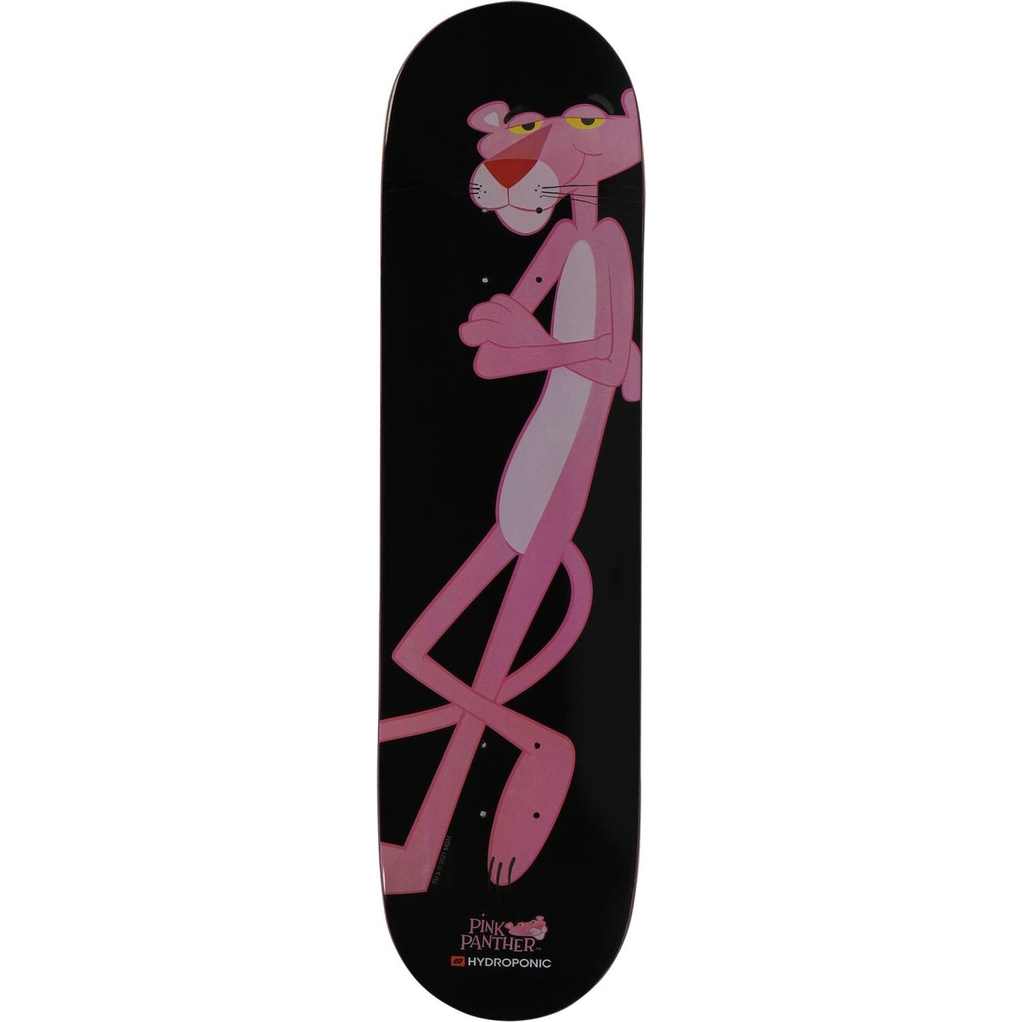 Hydroponic x Pink Panther 100A Skateboard Deck - Black-ScootWorld.de