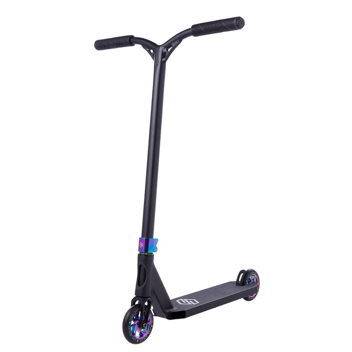 Striker Lux Stunt Scooter - Black/Rainbow-ScootWorld.de