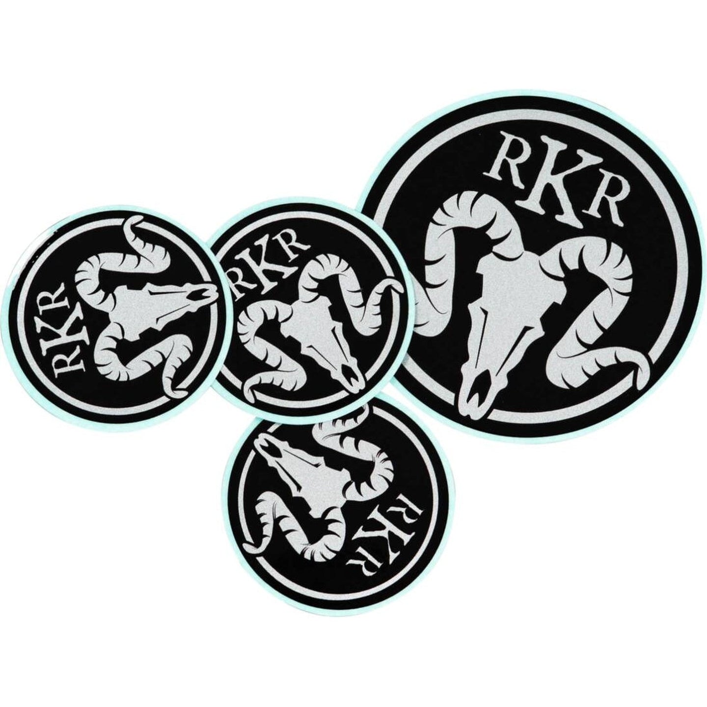 Rocker RKR Klistermærker - Schwarz-ScootWorld.de