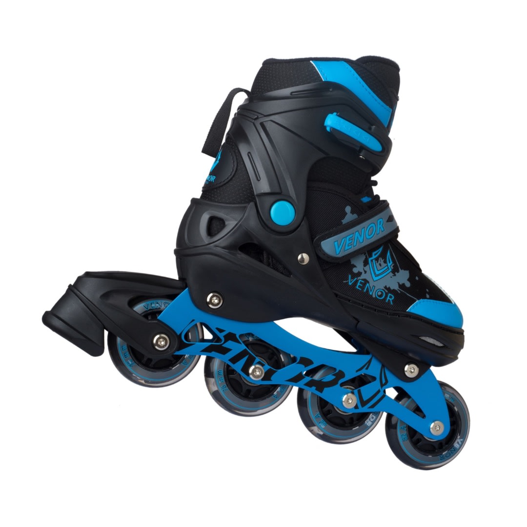 VENOR Ignite LED Inliners - Black/Blue-ScootWorld.de