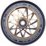 Striker Zenue Series Schwartz PU Stunt Scooter Rolle - Gold Chrome