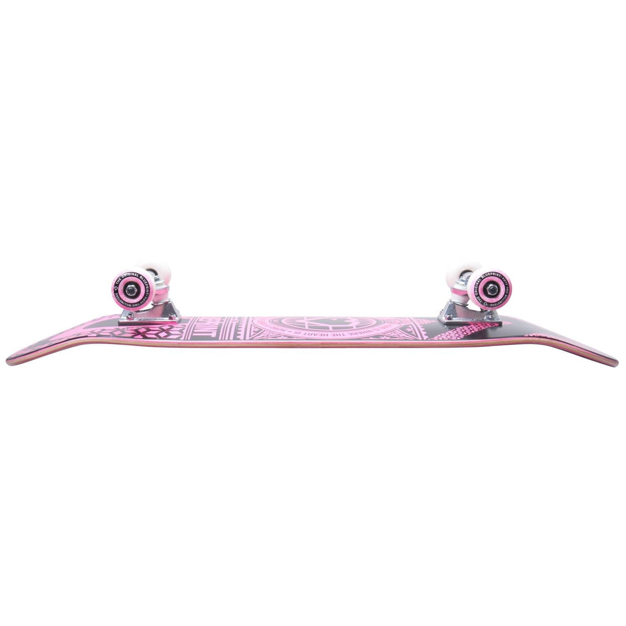 Blueprint Home Heart Komplett-Skateboard - Black/Pink-ScootWorld.de