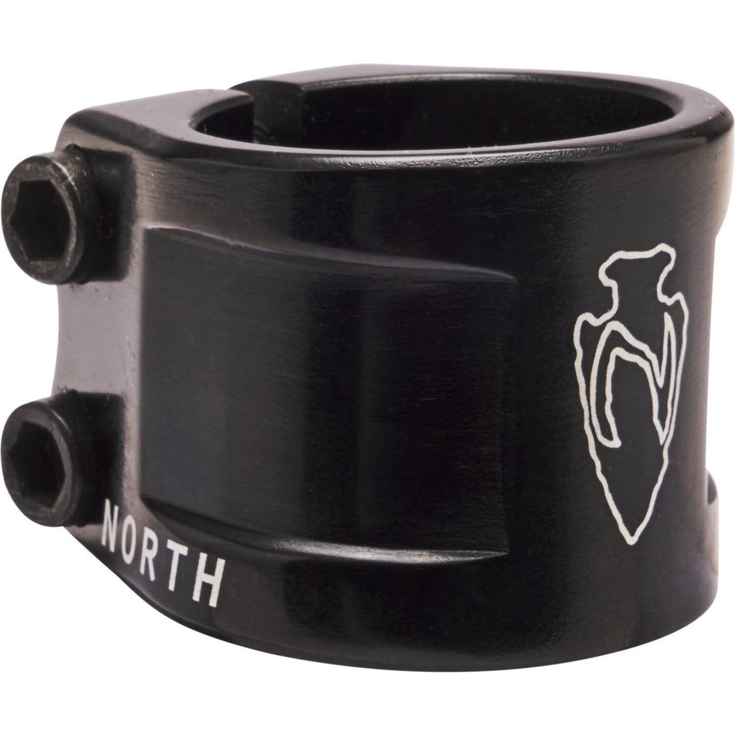North Axe V2 Double Stunt Scooter Clamp - Black-ScootWorld.de