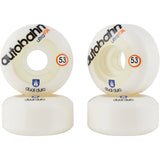 Autobahn Dual Duro Ultra Classic 97A Skateboard Rollen 4-Pack - White-ScootWorld.de