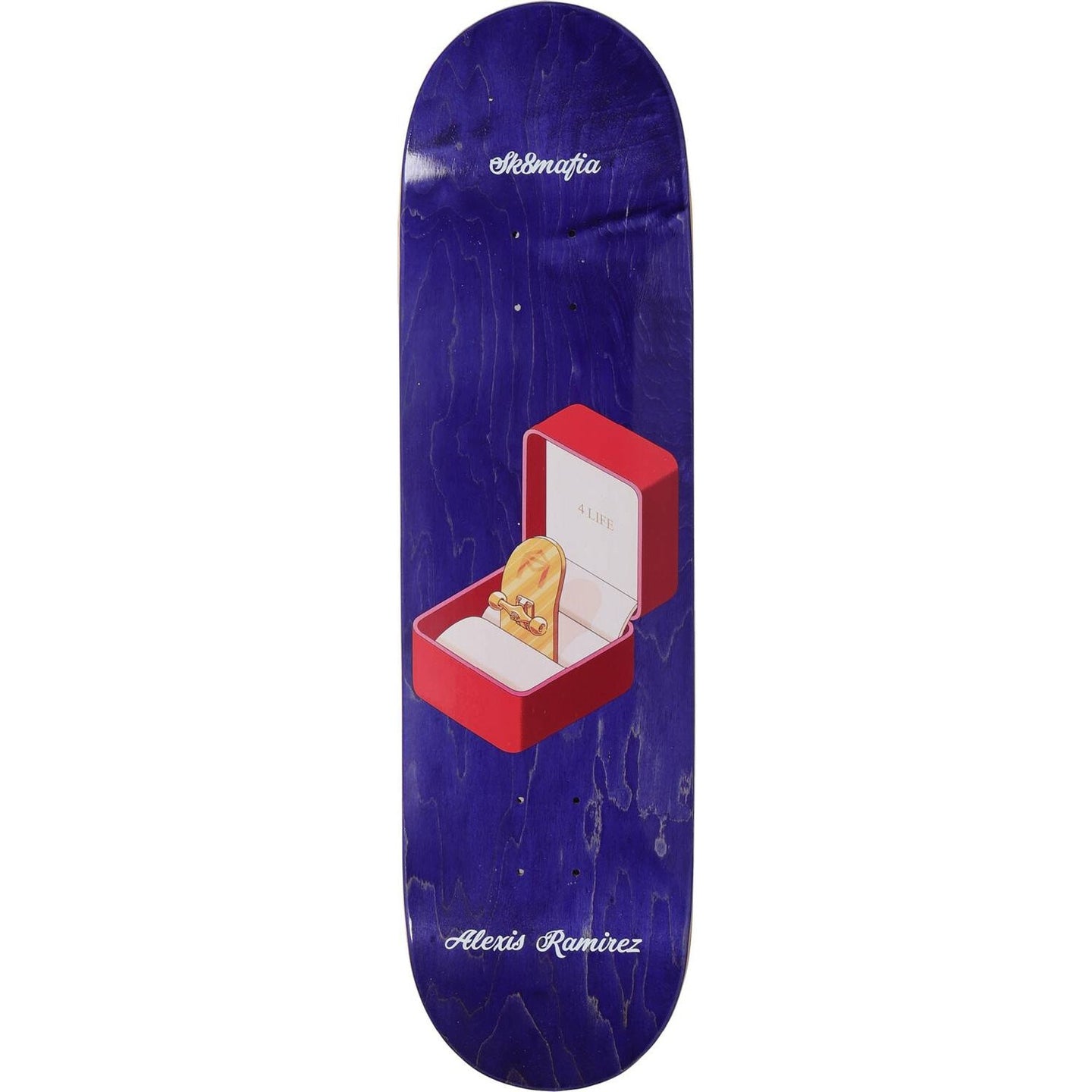 Sk8mafia Alexis Ramirez Hacked Skateboard Deck - Purple-ScootWorld.de