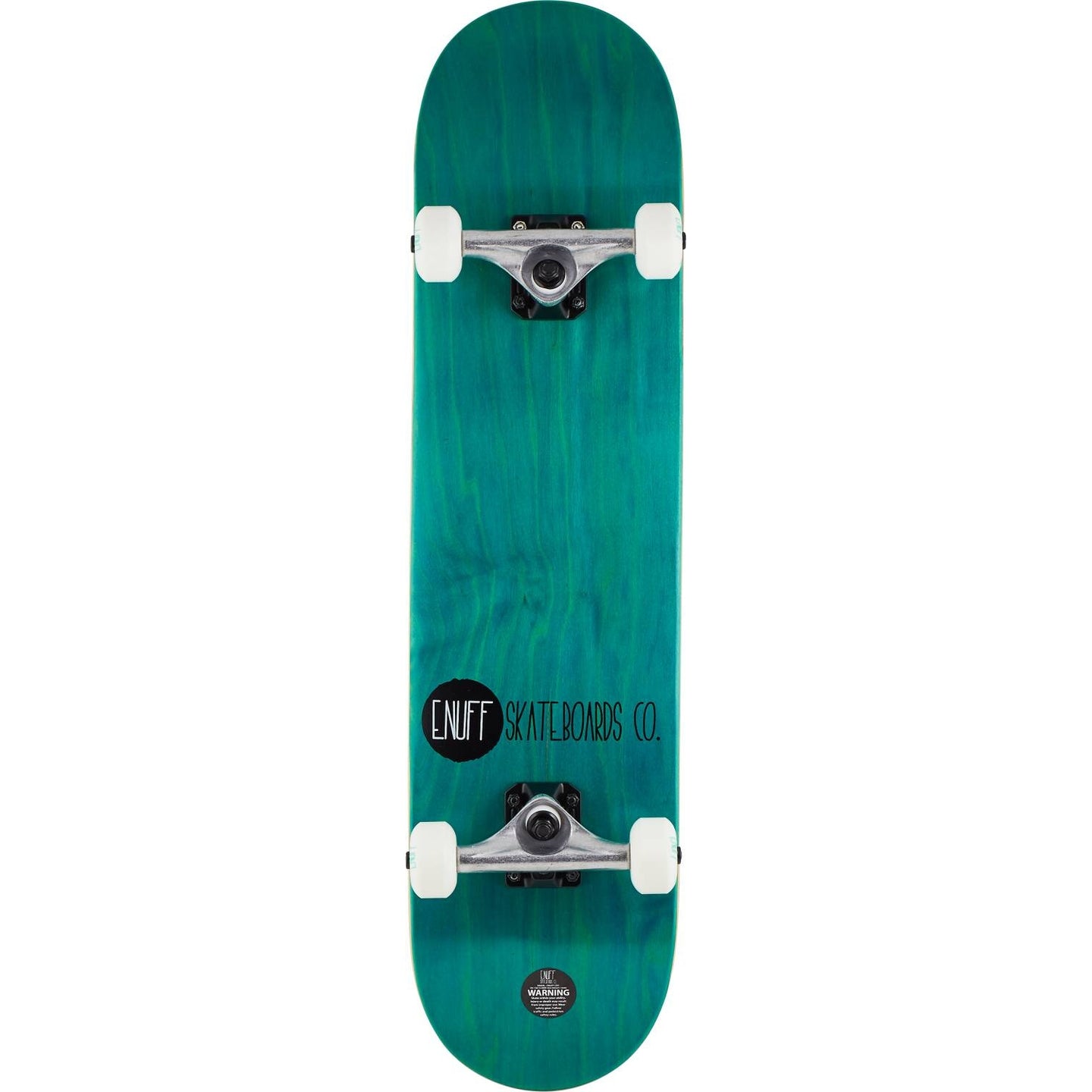 Enuff Logo Stain Komplet Skateboard - Teal-ScootWorld.de