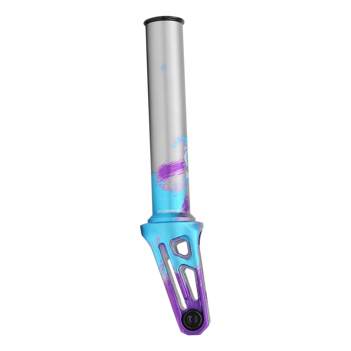 Oath Shadow SCS/HIC Stunt Scooter Fork - Blue/Purple-ScootWorld.de