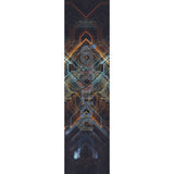 Longway Printed Stunt Scooter Griptape - Circuit Board Orange-ScootWorld.de