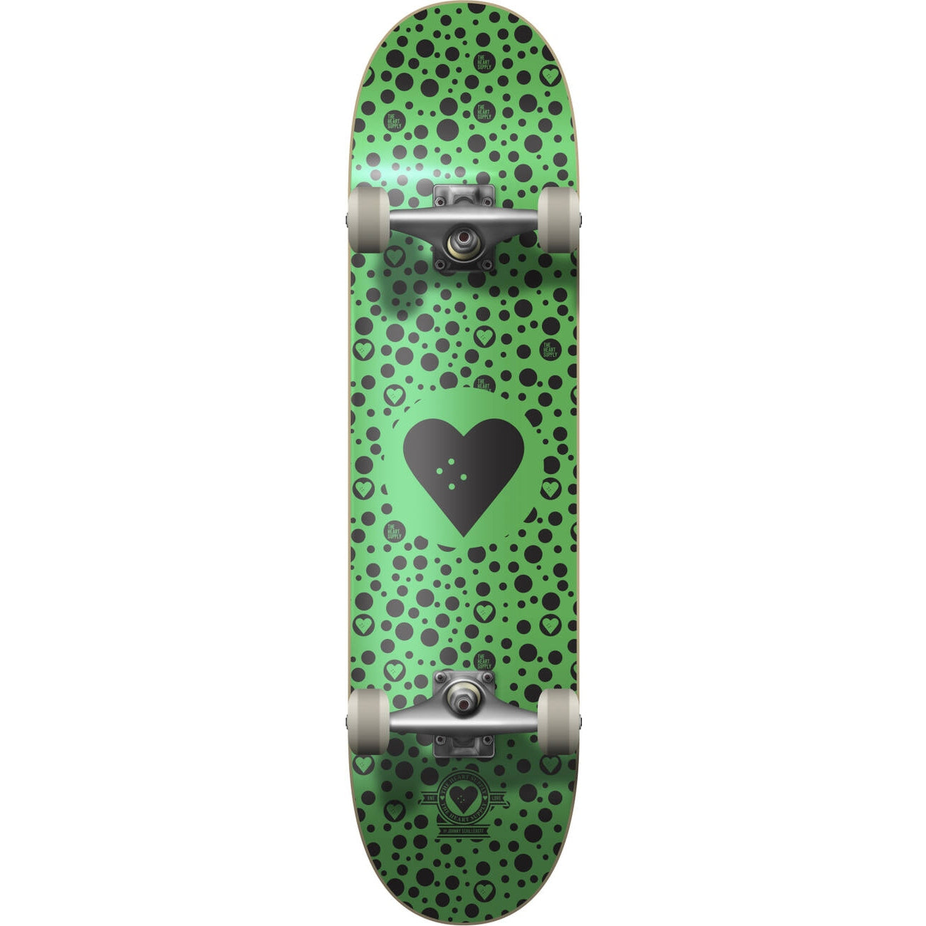 Heart Supply Round Logo Skateboard - Spots-ScootWorld.de