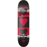 Heart Supply Quadron Logo Skateboard - Rot