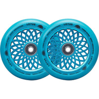 Root Lotus Stunt Scooter Rolle 2-Pack - Radiant Blue-ScootWorld.de