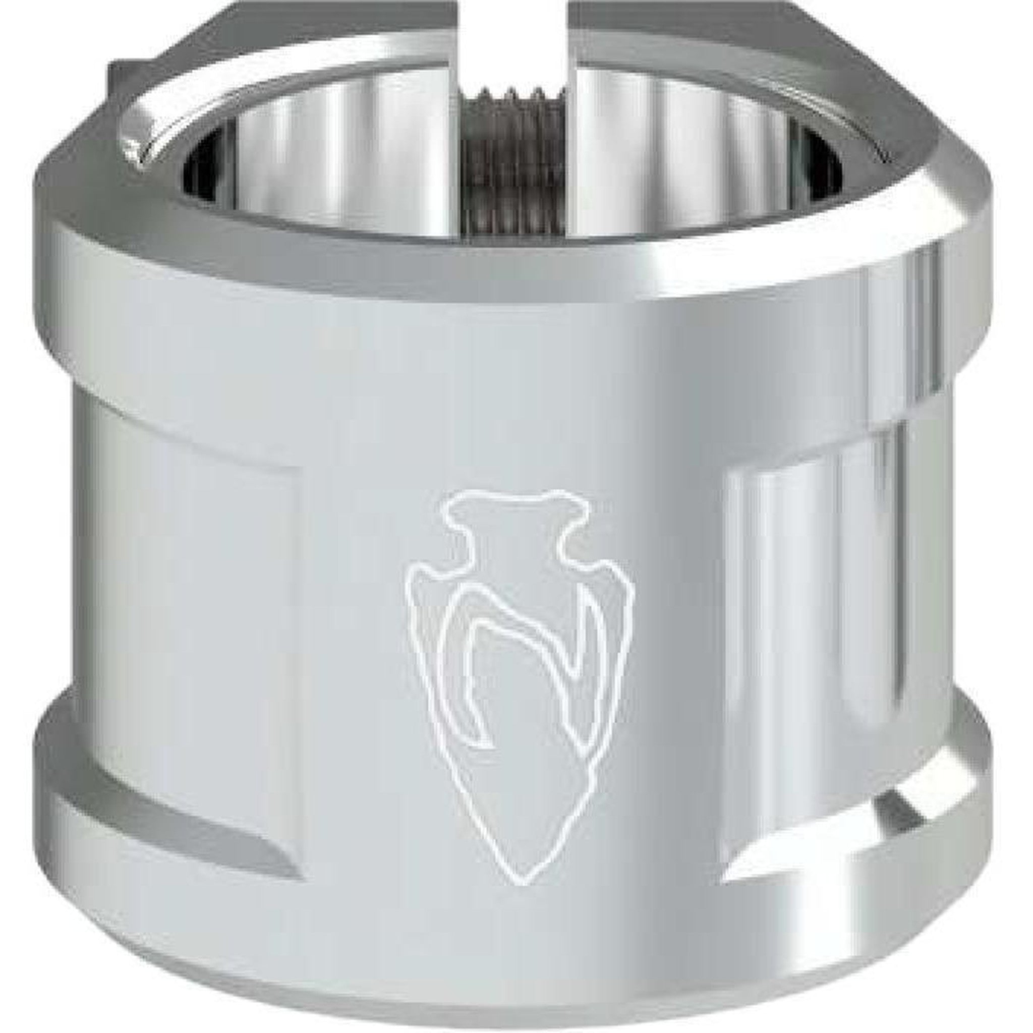 North Axe V2 Double Stunt Scooter Clamp - Silber-ScootWorld.de