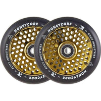 Root Honeycore 110mm Stunt Scooter Rollen 2-pack - Gold-ScootWorld.de