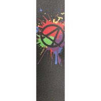 Apex Splatter Stunt Scooter Griptape - Black-ScootWorld.de