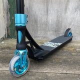 Striker Panda Deck Custom Build - Black/Blue-ScootWorld.de