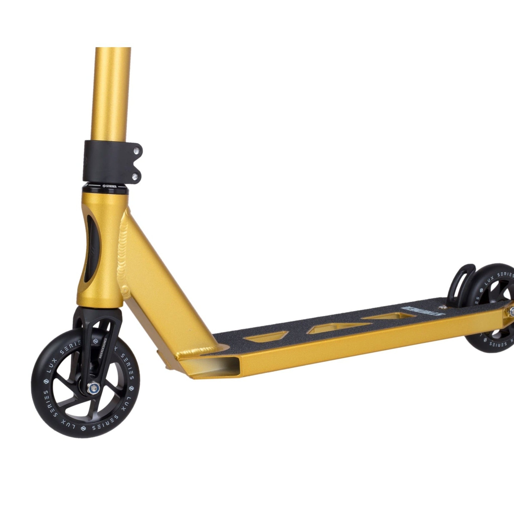 Striker Lux Youth Stunt Scooter - Black/Gold-ScootWorld.de