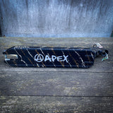 Apex ID Limited 4.5" Stunt Scooter Deck - Black/White/Gold Splash-ScootWorld.de