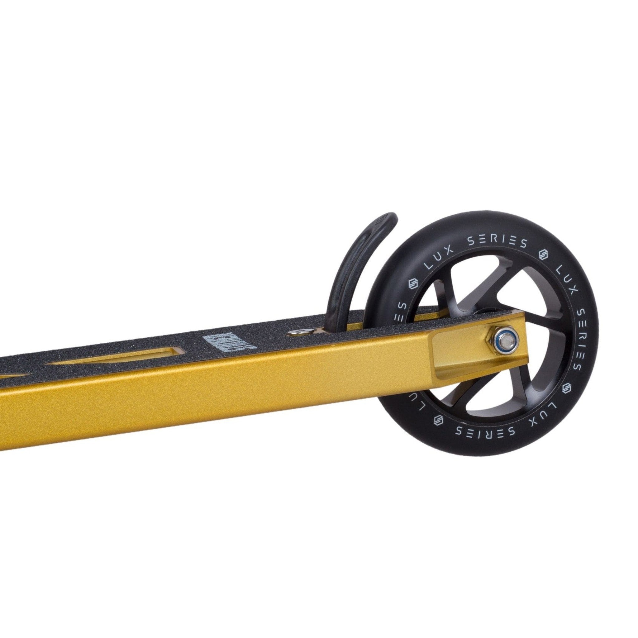 Striker Lux Youth Stunt Scooter - Black/Gold-ScootWorld.de