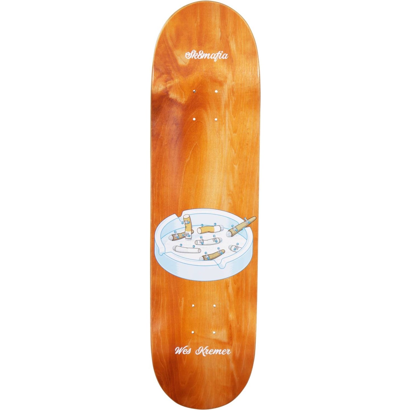 Sk8mafia Wes Kremer Pro Skateboard Deck - Orange-ScootWorld.de