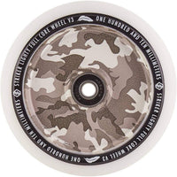 Striker Lighty Fullcore V3 White PU 110mm Stunt Scooter Rolle - Snow Camoflague-ScootWorld.de