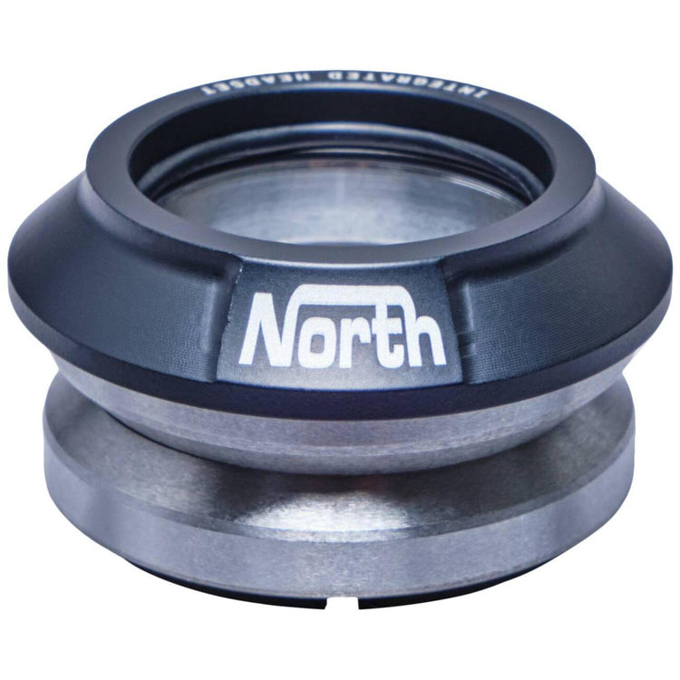 North Star Integrated Headset Løbehjul - Matte Black-ScootWorld.dk