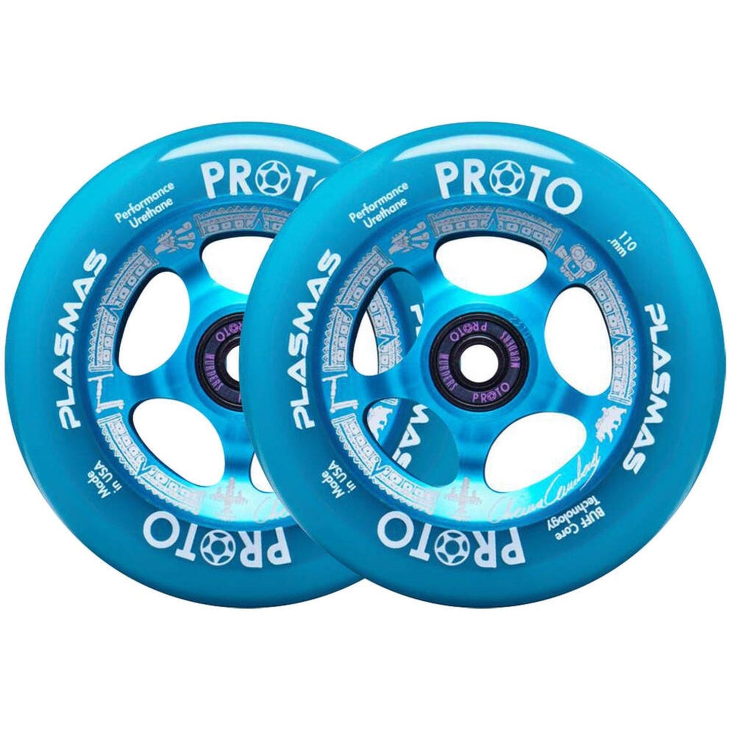 Proto Plasma Signature Stunt Scooter Rollen 2-Pack - Chema Cardenas-ScootWorld.de