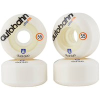 Autobahn Dual Duro Ultra Classic 97A Skateboard Rollen 4-Pack - White-ScootWorld.de