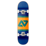 Hydroponic Block Skateboard - Navy / Orange-ScootWorld.de