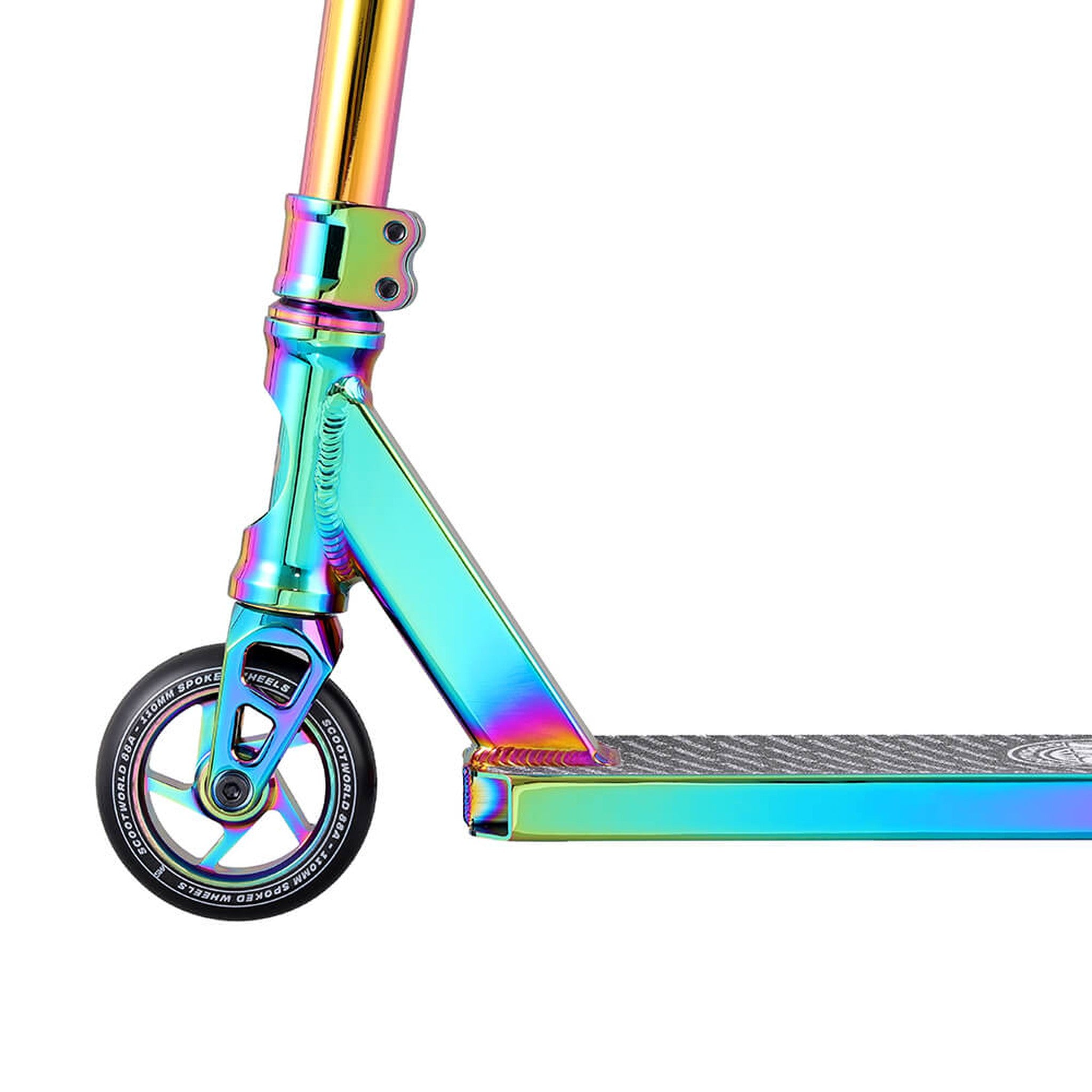 ScootWorld Bend Stunt Scooter - Full Rainbow-ScootWorld.de