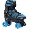 Roces Quaddy 3.0 Verstellbare Kinder Rollschuhe - Schwarz/Astroblau
